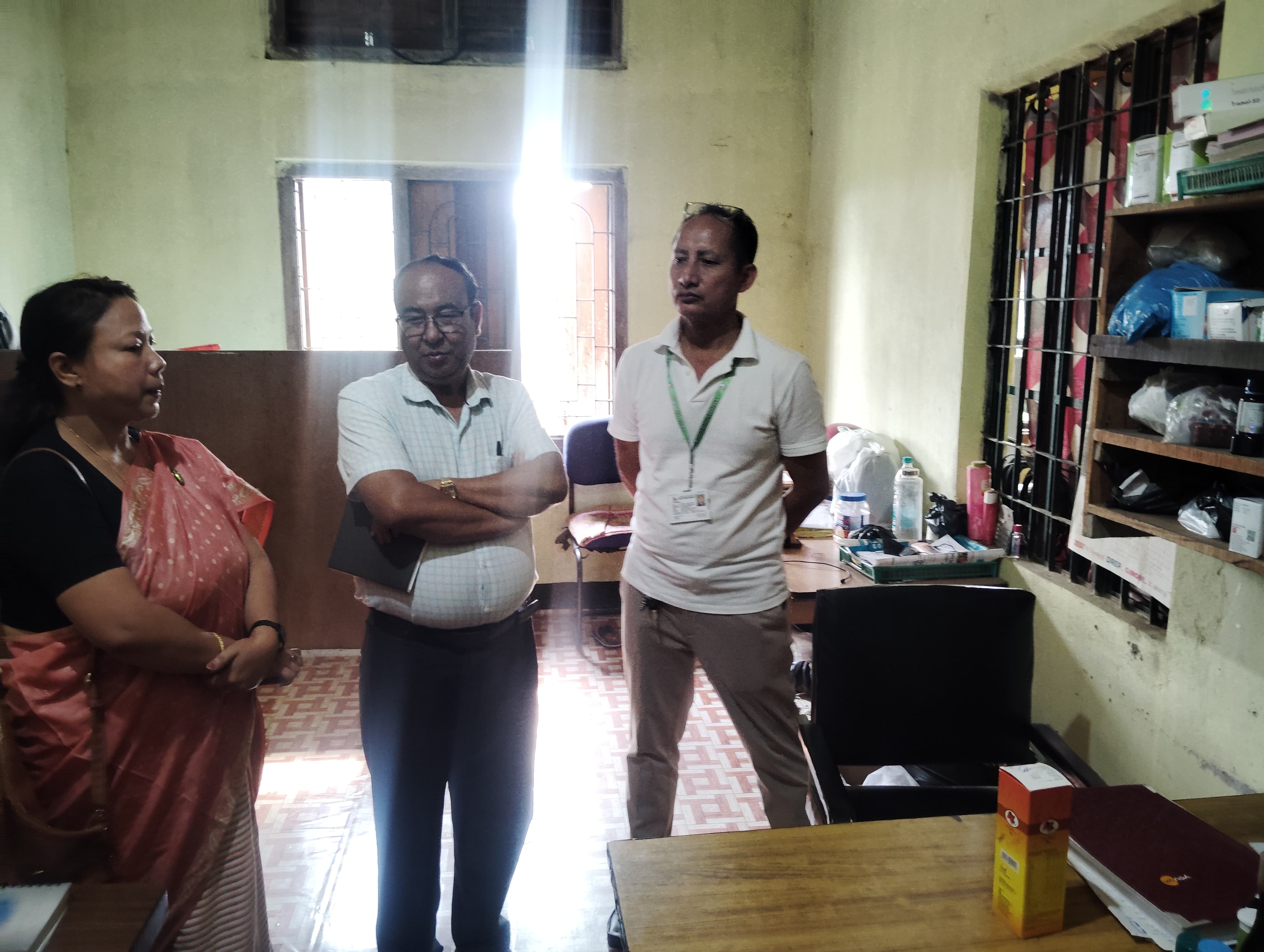 District Level NARCO CO-Ordination Centre inspection at Kripa Foundation